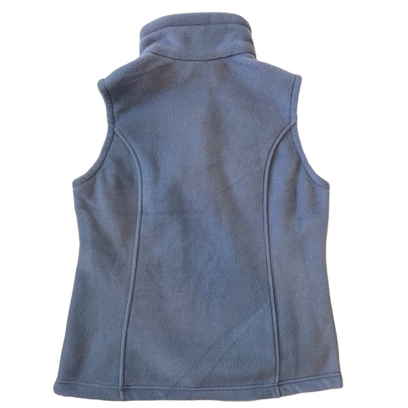 Blue Gray Columbia Fleece Vest Size Medium - Picture 2 of 8